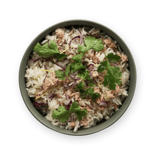 Salade de riz thon & coriandre