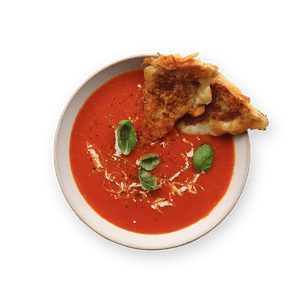 Tomato soup & grilled cheese