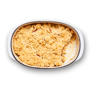 Crumble aux légumes du soleil