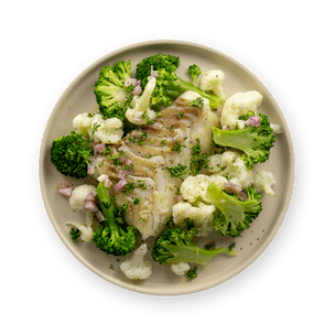 Cod & Steamed Greens