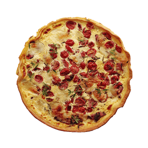 Bacon Mozzarella Quiche