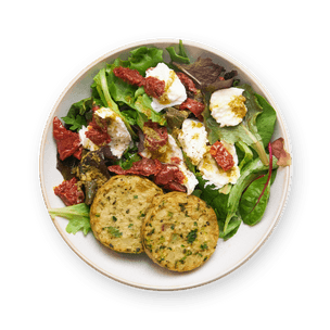 Salade bowl express aux palets végé
