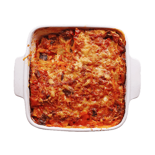 Gratin de ravioles à la ratatouille