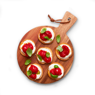 Toast ricotta & tomates rôties
