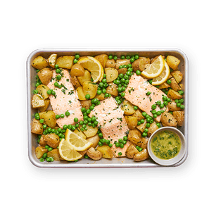 One pan truite & pommes de terre au beurre d’ail