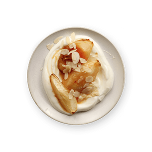 Roasted Pears with Honey and Yogurt