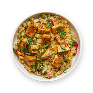 Quinoa Stir Fry with Tofu