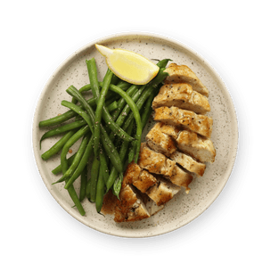 Lemon Honey Chicken with Green Beans