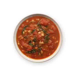 Bouillon épicé tomate & haricot