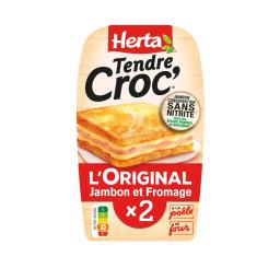 Croque monsieur tendre croque (Herta)
