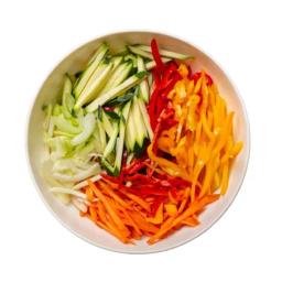 Julienne vegetables (frozen)