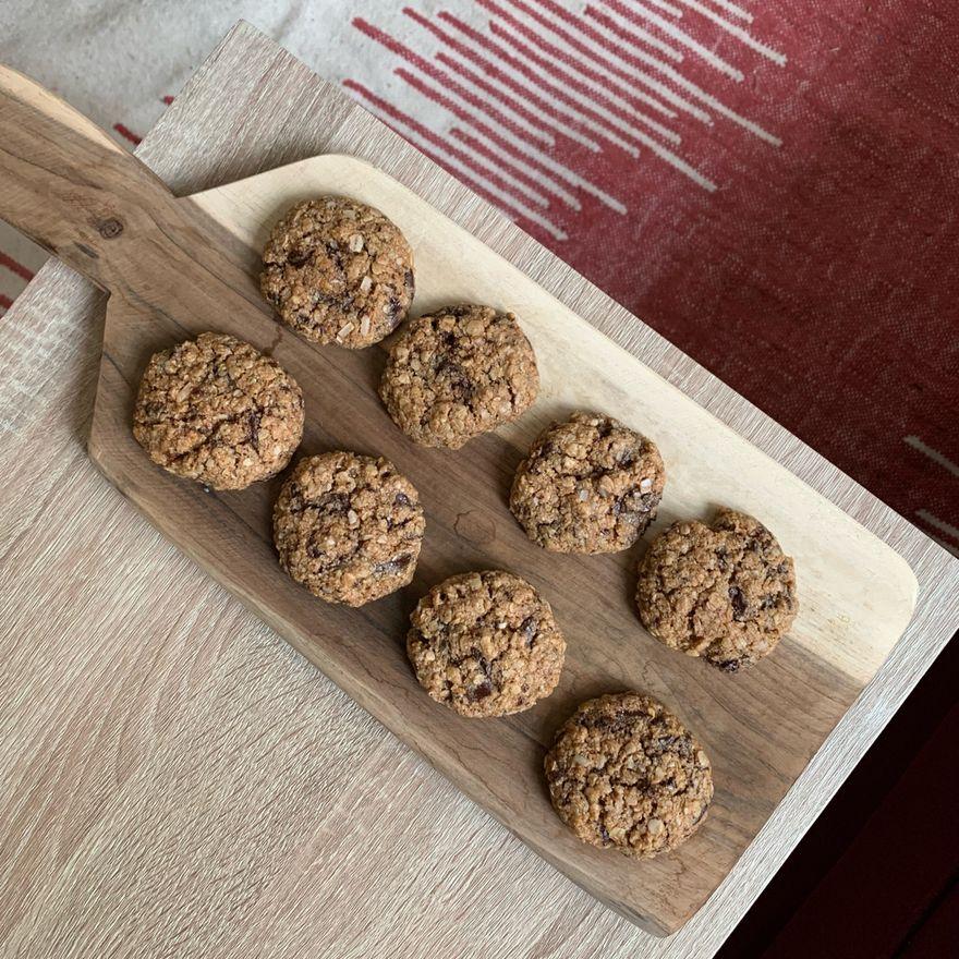 Cookies vegan sans gluten à l’avoine