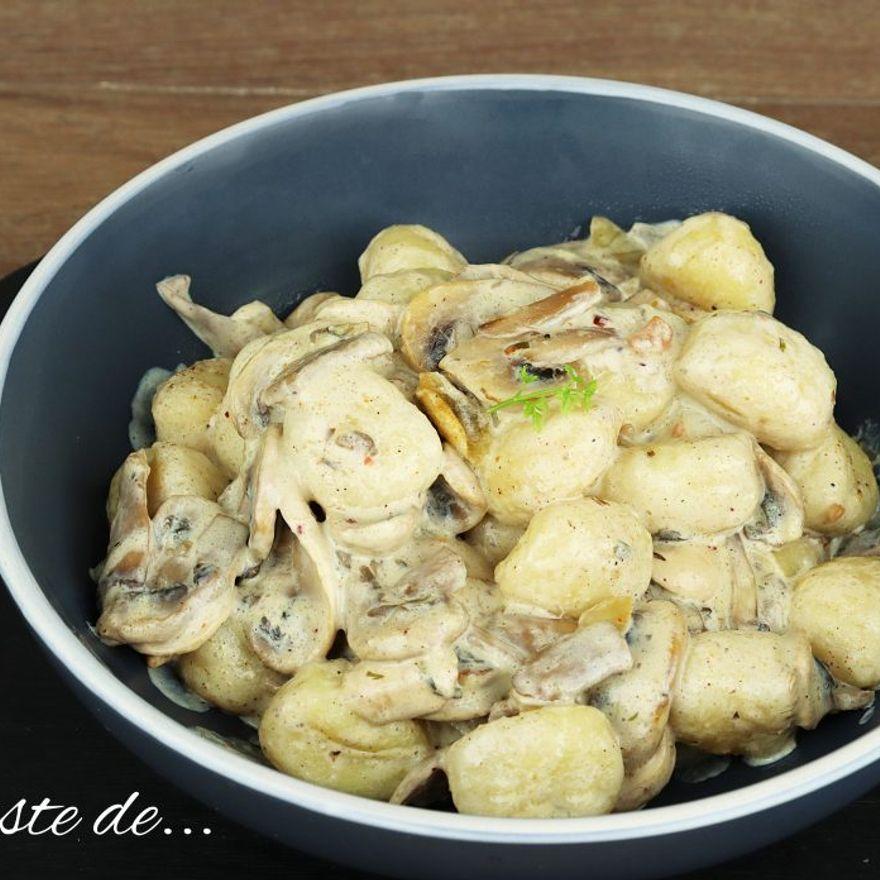 Gnocchis aux champignons