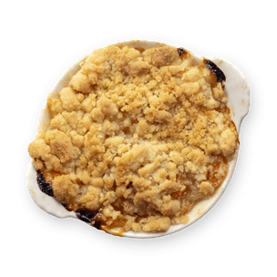 Apricot crumble