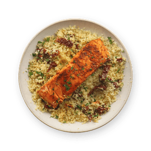 Moroccan style salmon