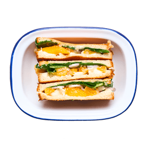 Grilled cheese brie & pêche