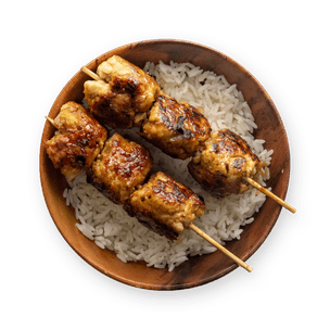 Japanese Chicken Meatball Skewers