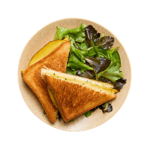 Croq’ gouda & tranches végé