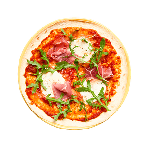 Tortilla façon pizza Parma