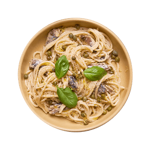 Pâtes aux sardines & citron