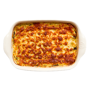 Gratin de ravioles aux épinards