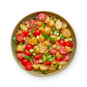 Potato, Tomato & Cucumber Salad