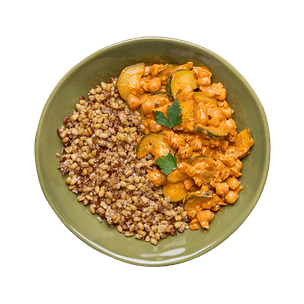 Curry de pois chiches & mélange de céréales