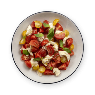 Tomato mozzarella salad