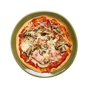 Tortilla façon pizza Reine