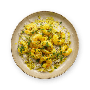 Shrimp curry in a hurry