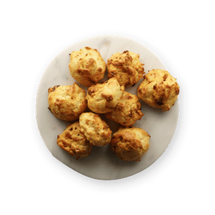 Gougères maison au chorizo