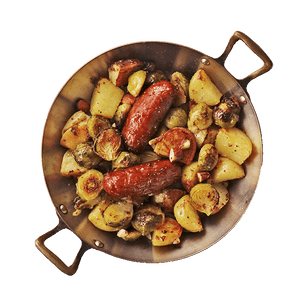 Smoked Sausage & Roasted Brussels Sprouts