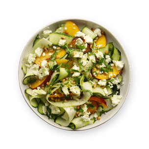 Nectarine & Zucchini Salad