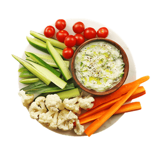 Tzatziki & crudités