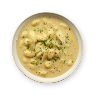 Bouillon de gnocchi au parmesan