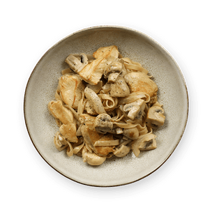 Tagliatelle au poulet & champignons