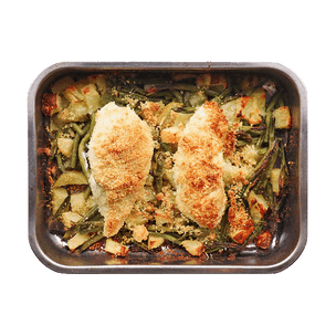 Crispy Chicken & Veggie Sheet Pan Dinner