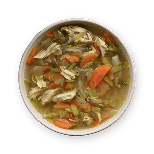 Bouillon de légumes & poulet