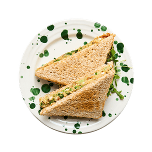 Sandwich à l'écrasé d'avocat & sardines au piment