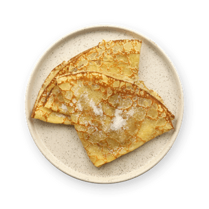 Crêpes au  sucre