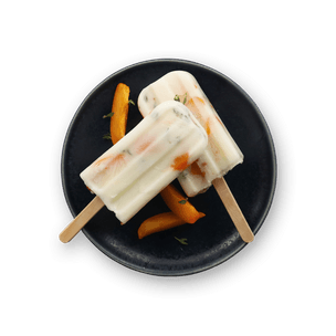 Yogurt, Apricot & Honey Popsicle
