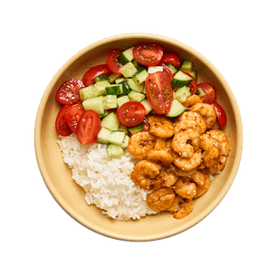 Summer Shrimp Teriyaki Bowl