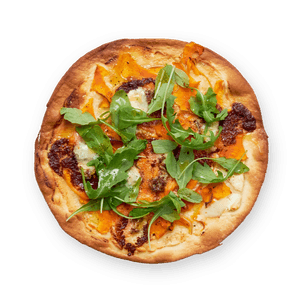 Butternut & gorgonzola pizza