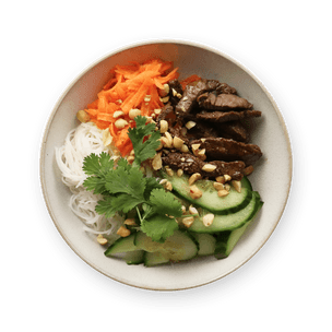 Vietnamese beef and noodles