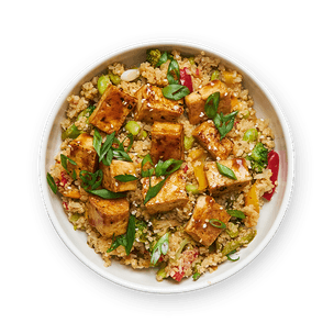Quinoa Stir Fry with Tofu