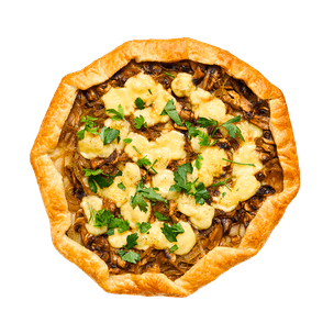 Tarte fine forestière