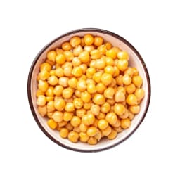 Spiced chickpeas (cooked)