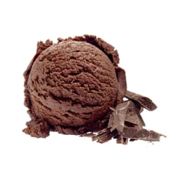 Crème glacée chocolat noir