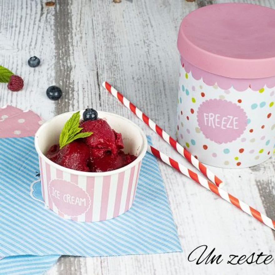 Sorbet à la framboise