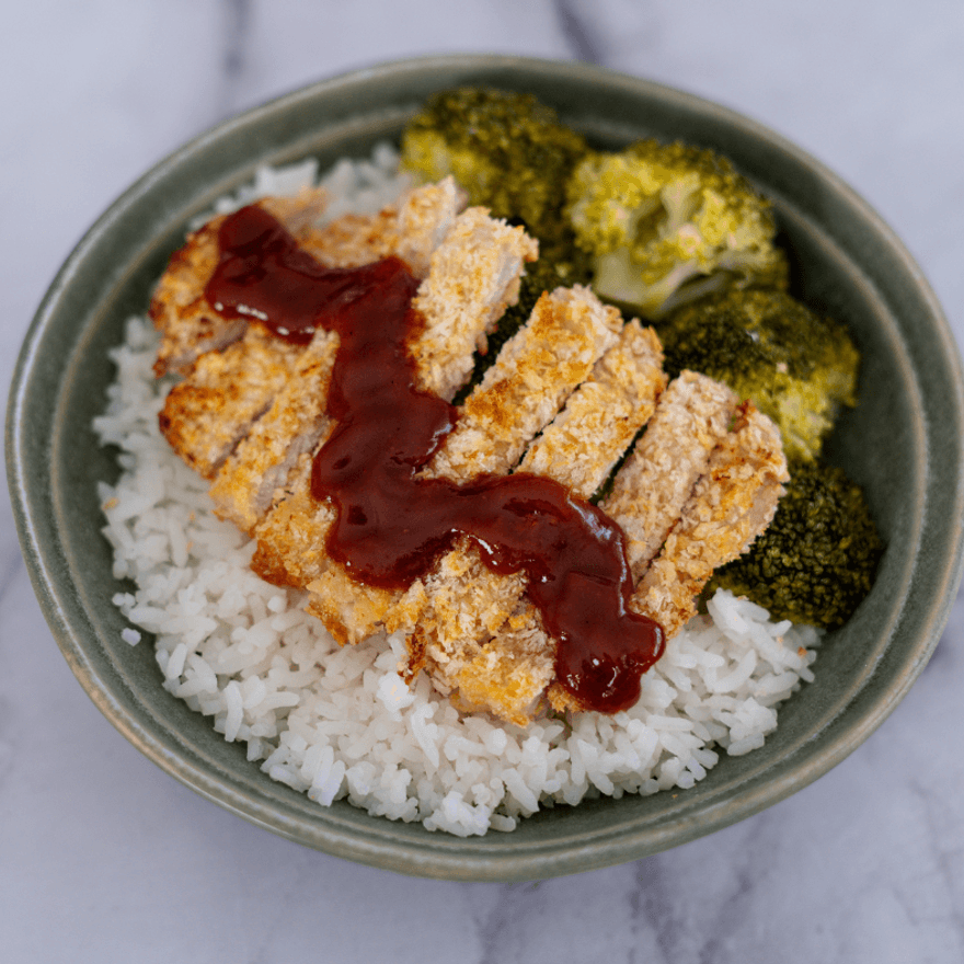 Porc tonkatsu (air-fryer)
